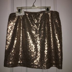 Gap sequin pencil skirt